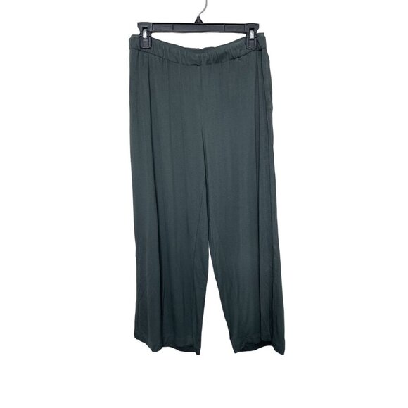 Soma Pants - Soma Wide-Leg Pull-On Lounge Pants with‎ pockets Large ankle slit